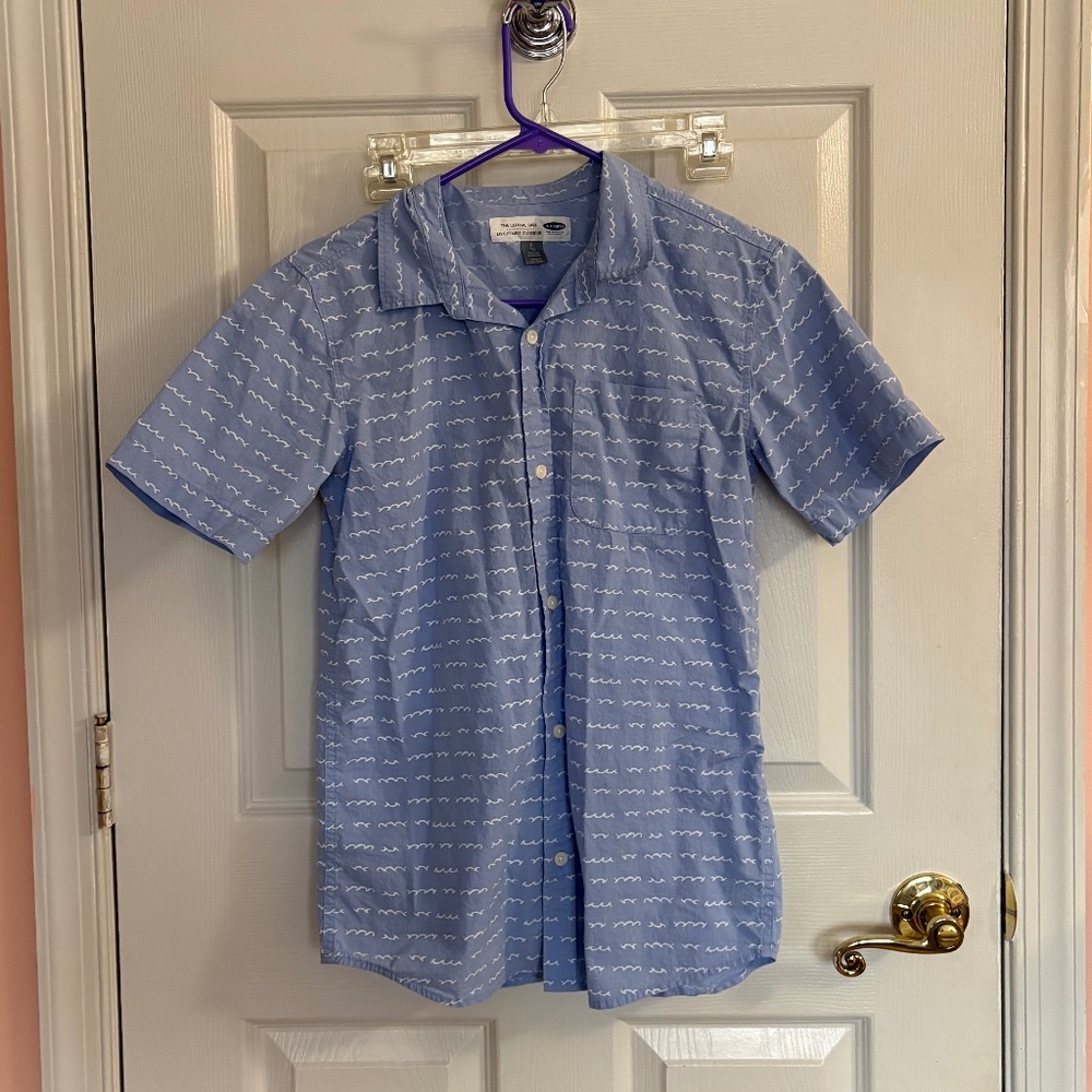 💙 Old Navy “The Classic Shirt” Button-Down | Size YXL